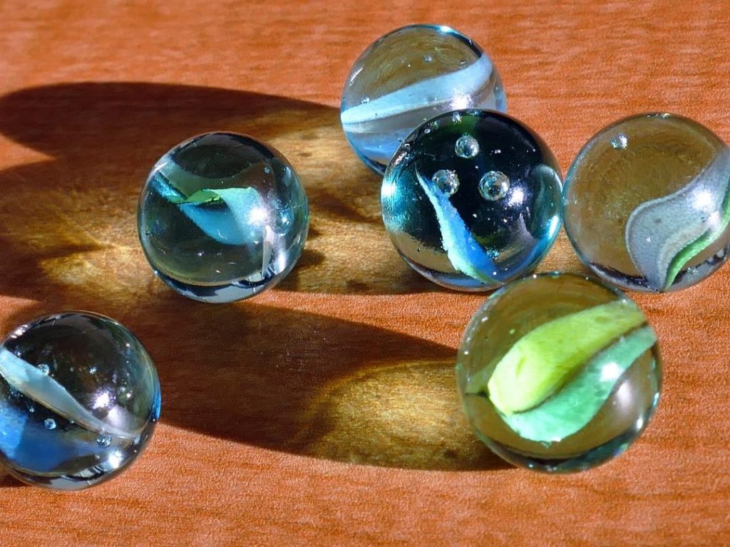 Multi color marbles